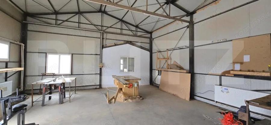 Hala industriala/comerciala, 190 mp, teren 2460 mp, Vulpeni - 1