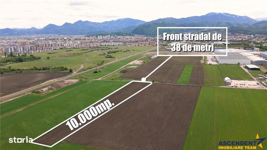 FILM! Teren intravilan, cu PUZ, pe 10.000 mp, Grivitei, Brasov - 3