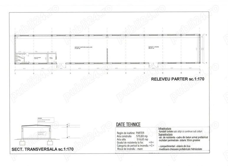 Oferta vanzare sau inchiriere hala Santandrei judetul Bihor - 1