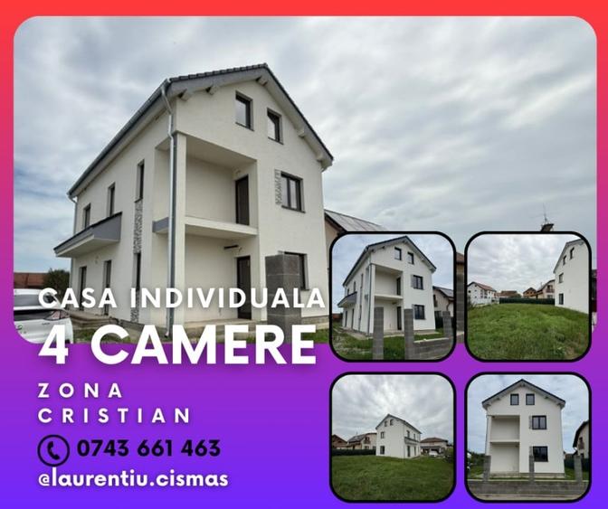 Casa individuala - 4 camere - Teren 521 mp - 1