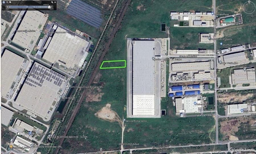 Teren 5000mp chiajna industriilor schimb cu hale sau apatamente - 5