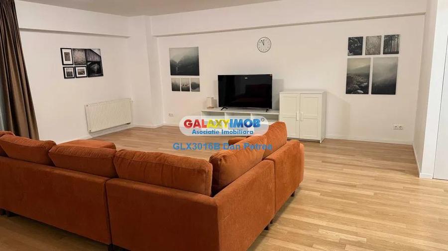 Apartament cu 2 camere semidecomandat, mobilat în Pipera