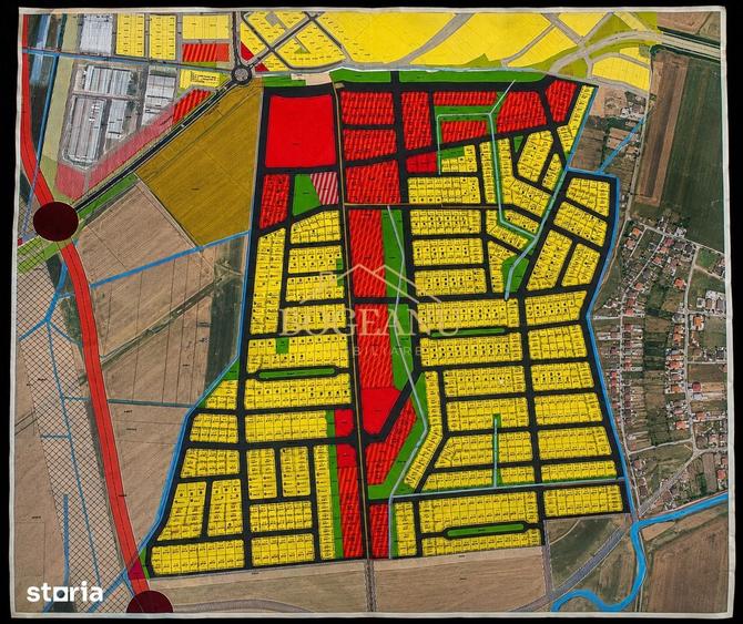 BG195-Teren de vanzare Bucova?-parcele 520800 mp,utilita?i PROPRIETAR - 2