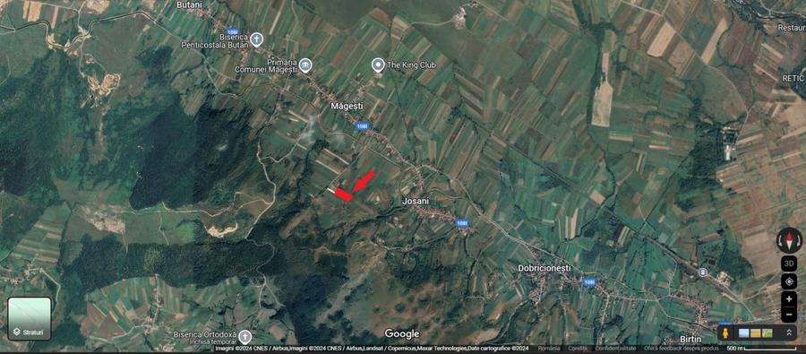 Teren extravilan 9093 mp de vanzare in Josani, com. Magesti - Bihor - 3