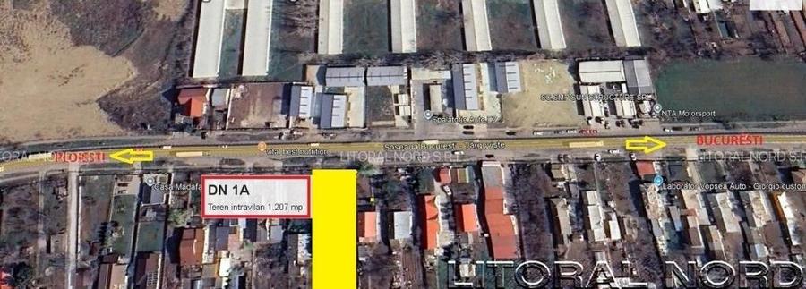 Comision 0% -Com.Crevedia, Sat.Manastirea,teren 1.207mp,desch. la DN1A - 6