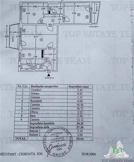 Apartament 3 camere 66mp | Langa Stadion Rapid - 12