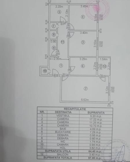 Apartament 3 camere de închiriat | Direct proprietar | Zona Arena Națională - 11