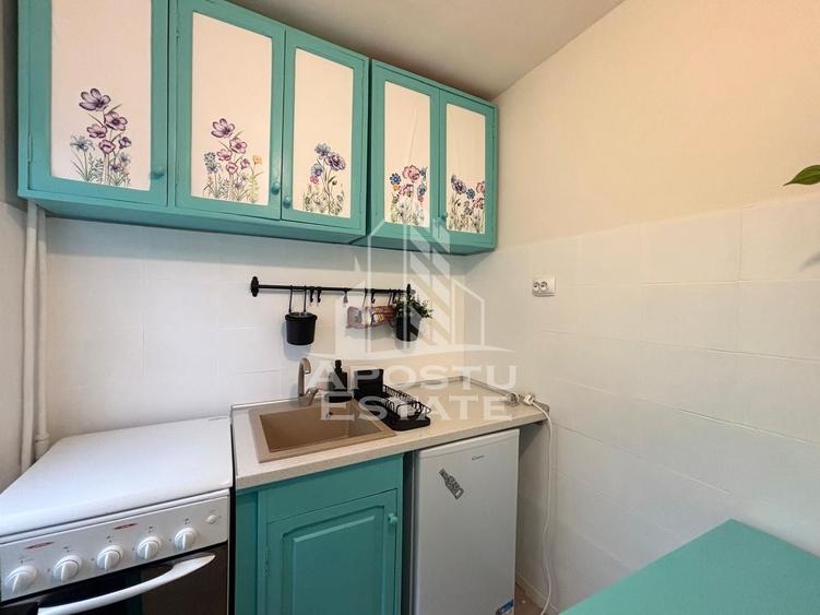 Garsoniera renovata, etaj intermediar, zona Lipovei - 3