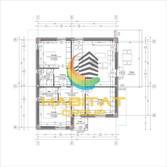 Casa individuala 4 camere, teren 500 mp, ansamblu nou - 2