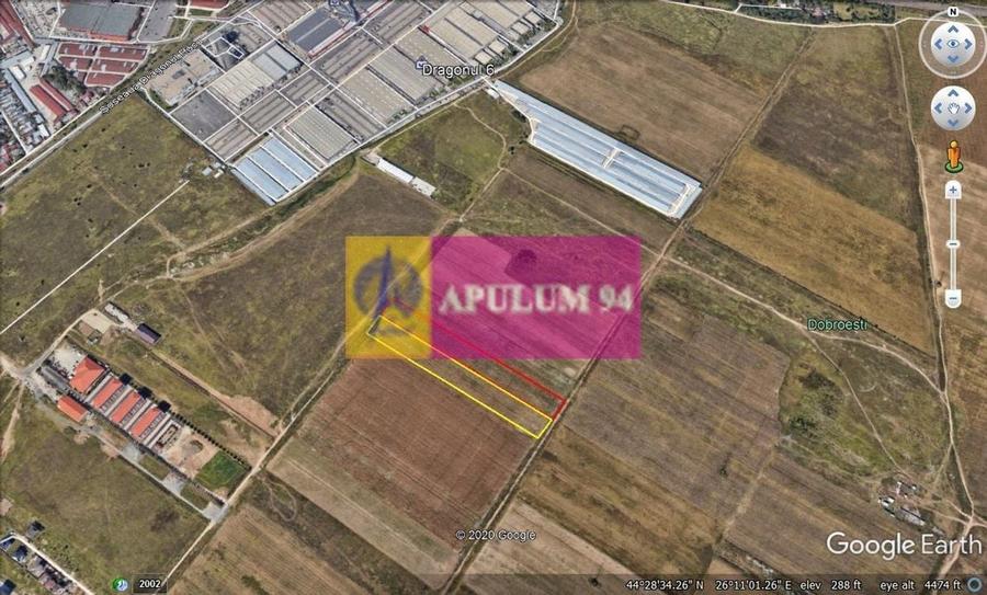 7500 mp teren Fundeni-Dobroesti-stejarului - 2