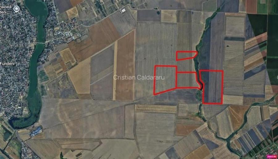 Vanzare teren extravilan agricol Cernica - Fundeni - Tanganu