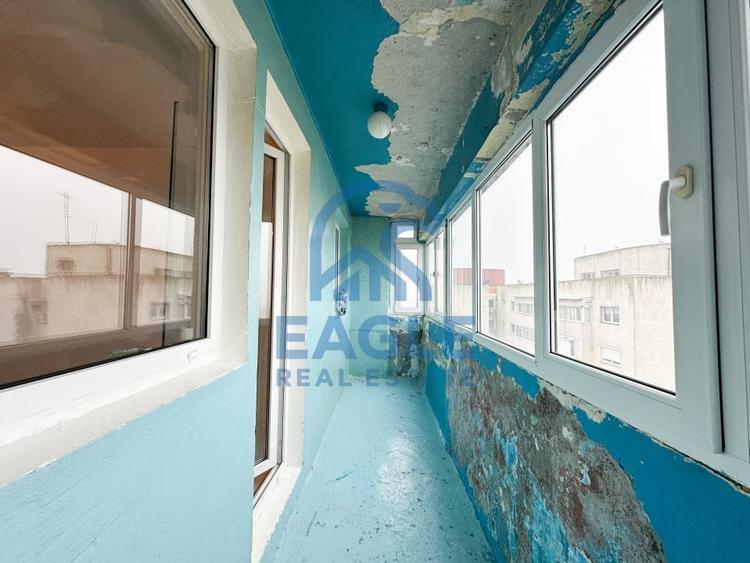 Tomis Nord - 2 Camere decomandat cu balcon pregatit de renovare - 6