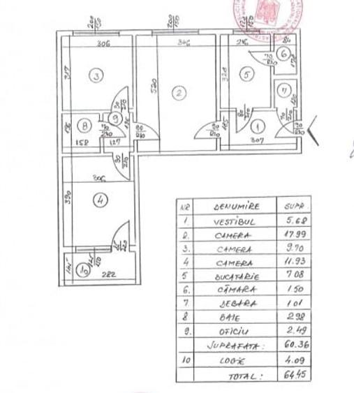 Apartament 3 camere| Drumul Taberei  | Moghioros | Metrou Raul Doamnei  | 64m | - 11