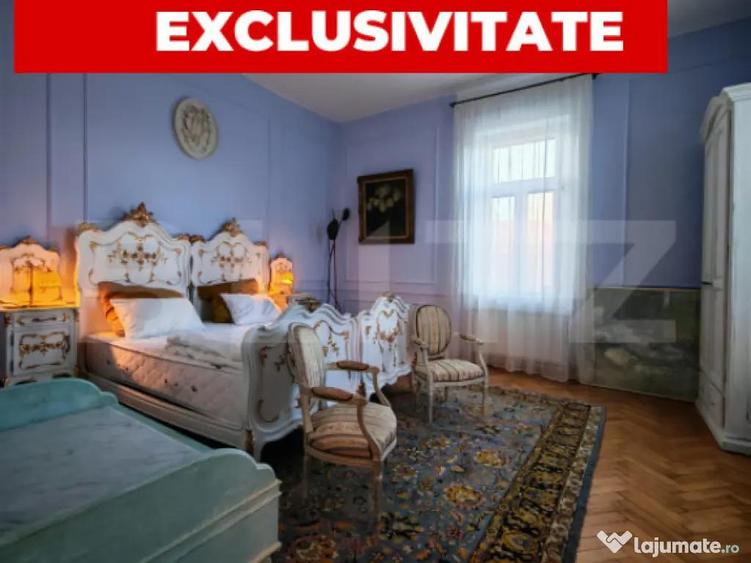 Cladire istorica, apartament 2 dormitoare, decomandat, zona - 8