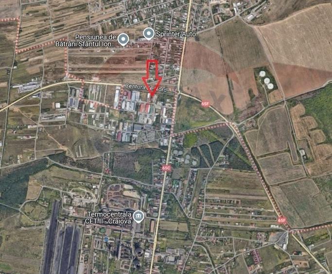 TEREN - 3536 mp -deschidere 48 m,  Centura de nord - Bariera Valcii - 2