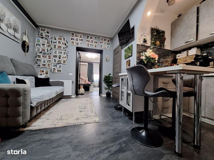 Apartament cu 2 camere semidecomandat în Central