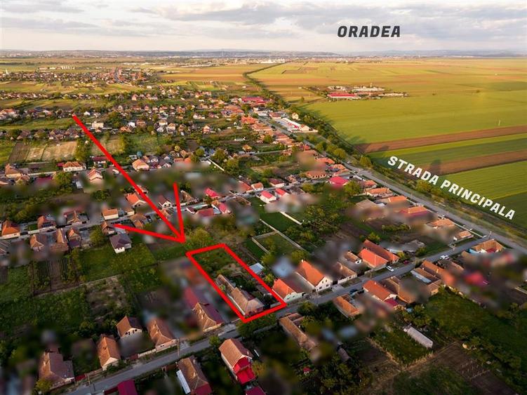 Casă cu 4 camere cu Teren 1440 Mp în Girișu de Criș
