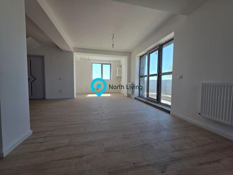 Duplex cu 4 camere cu Canalizare în Balotești