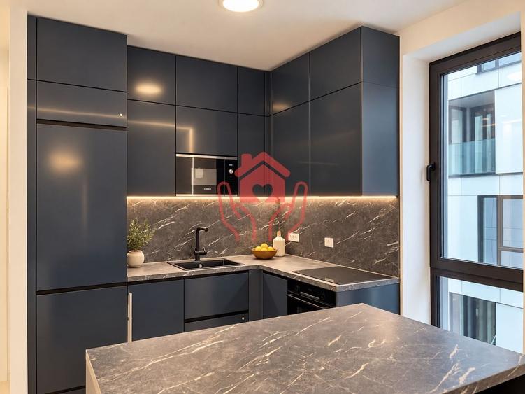 Apartament cu 3 camere semidecomandat, mobilat în Herăstrău