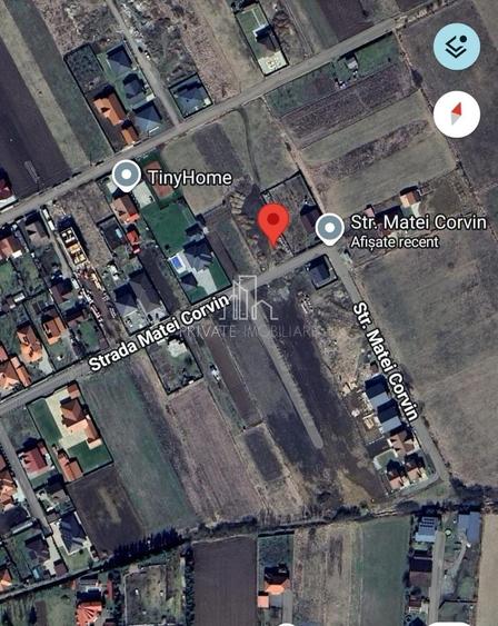 Teren Construcții intravilan de 750 mp, în Sângeorgiu de Mureș