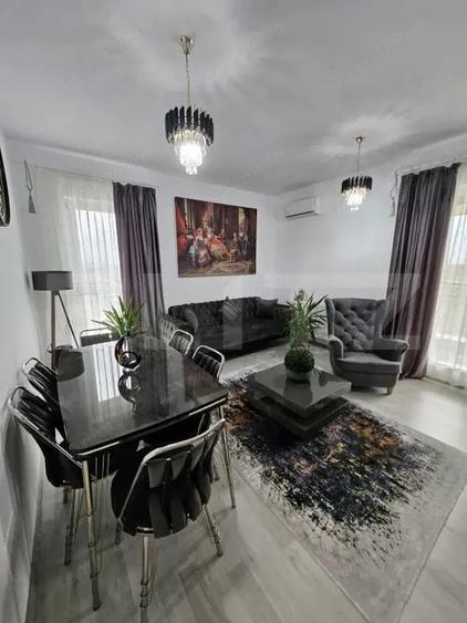 Apartament cu 3 camere decomandat, mobilat în Central