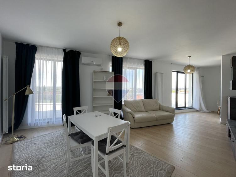 Apartament 3 camere, terasa spectaculoasa, ultim etaj | Pod Pipera - 12