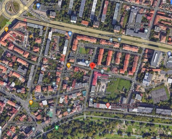 Apartament cu 2 camere decomandat în Central