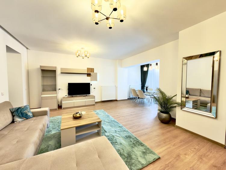 Apartament cu 3 camere decomandat, mobilat în Floreasca