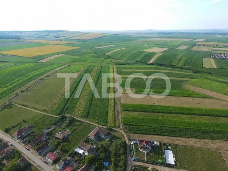 Teren intravilan PUZ aprobat 423mp front stradal 20m Sura Mica - 1