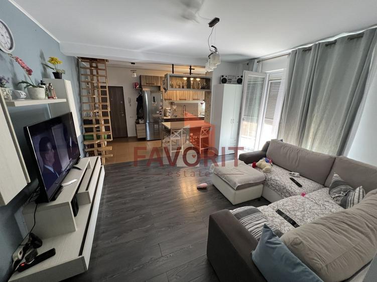 Apartament cu 2 camere semidecomandat, mobilat în Giroc — fotografia 1