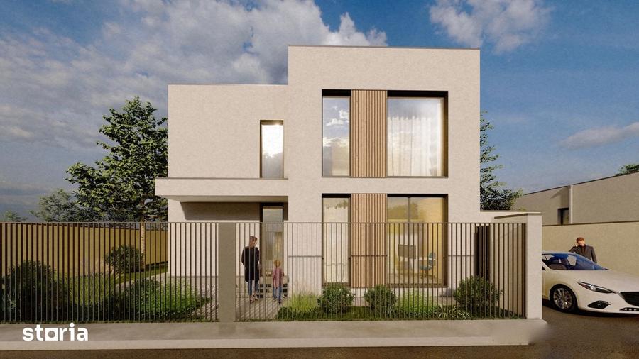 Casă cu 4 camere cu Teren 400 Mp în Balotești