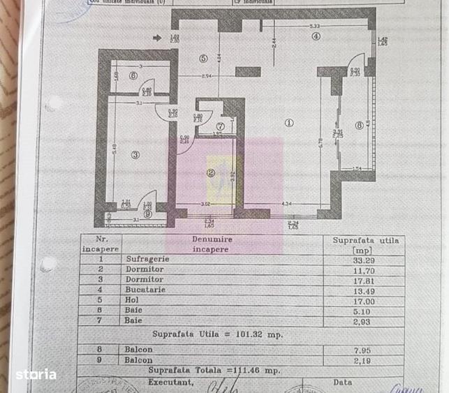 Apartament cu 3 camere decomandat în Dudești