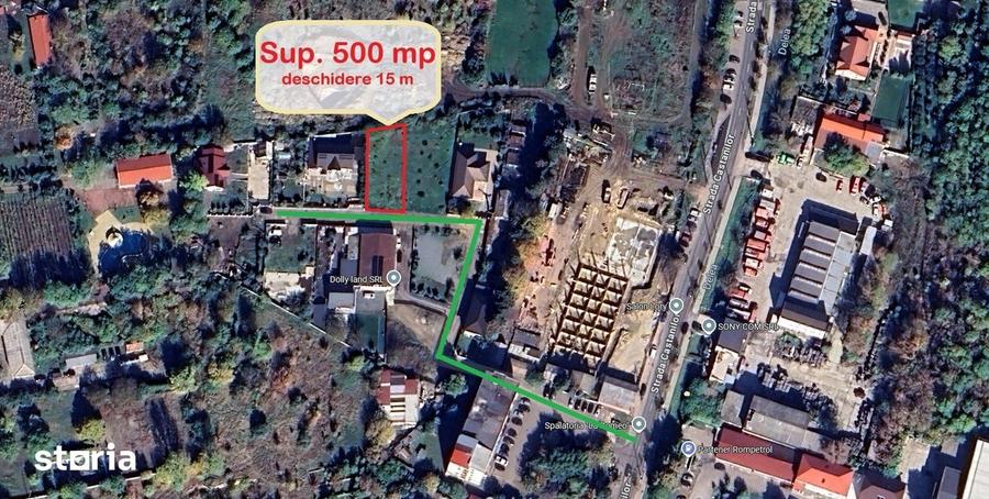 Teren de 500 mp, în Zăpodeni