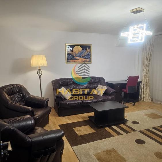 Apartament cu 2 camere semidecomandat, mobilat în Decebal