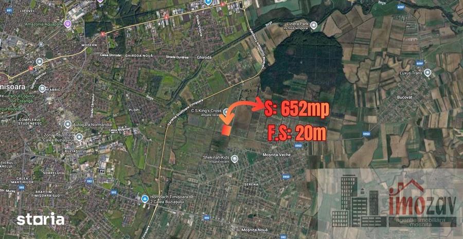 Teren de vanzare pe Str. Prahovei Mo?ni?a Veche - 1