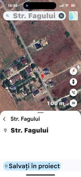Teren Construcții intravilan de 800 mp, în 1 Decembrie