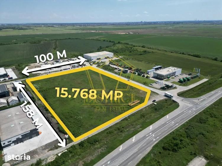 Teren cu AC pentru constructie hala industriala | Aradului - 5