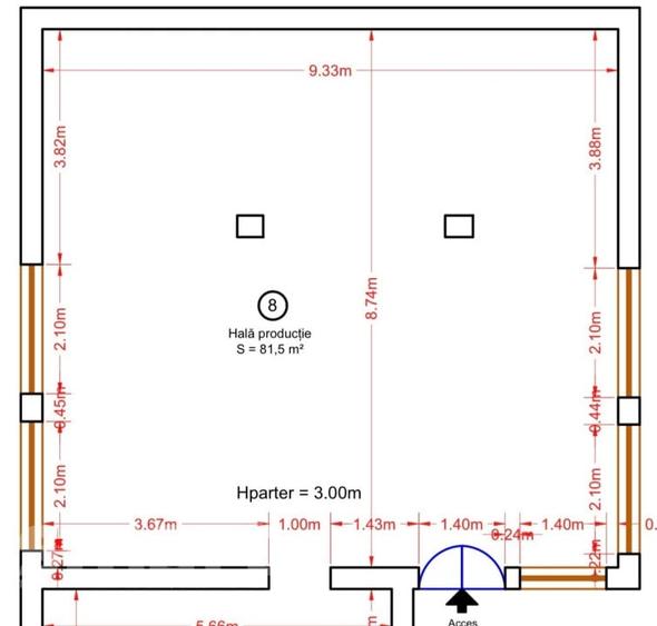 Spațiu comercial, de 81 mp, în Dâmbul Rotund