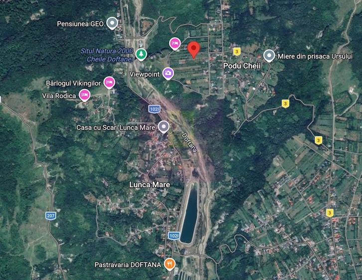 Teren de 734 mp, în Brebu
