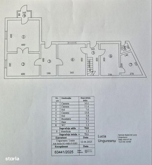 Casă cu 3 camere în Parcul Carol