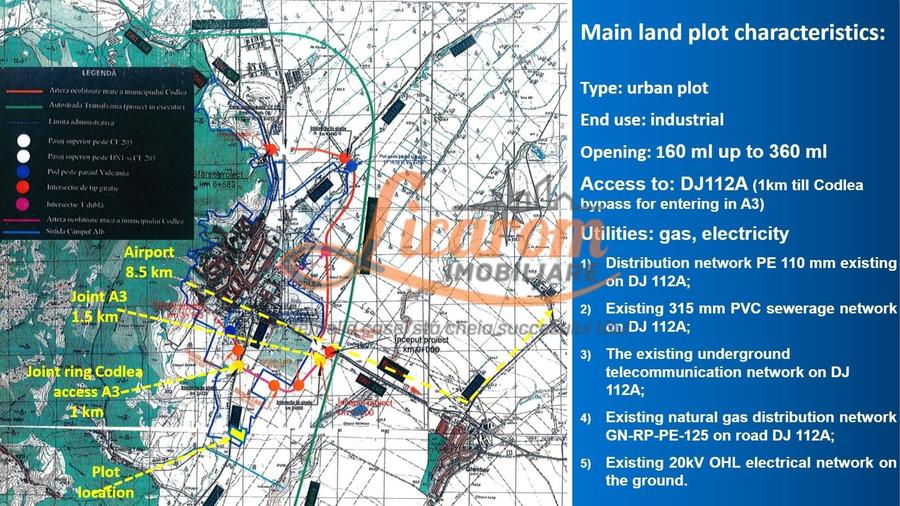 Teren Construcții intravilan de 240000 mp, în Exterior Est