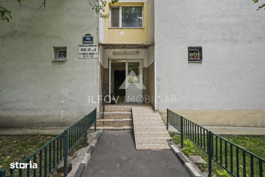 Apartament 2 cam Pantelimon, 37.4mp, 10 min metrou, bloc anvelopat, zo - 12