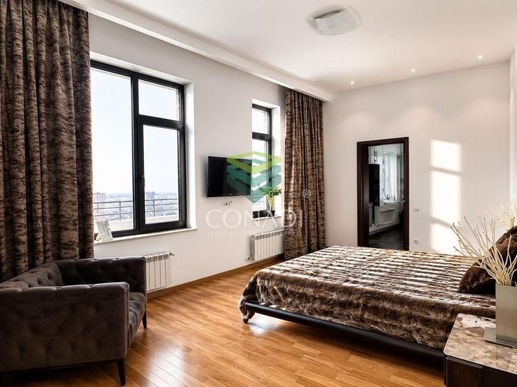 Baneasa-Iancu Nicolae, penthouse de inchiriat, mobilat si utilat - 11