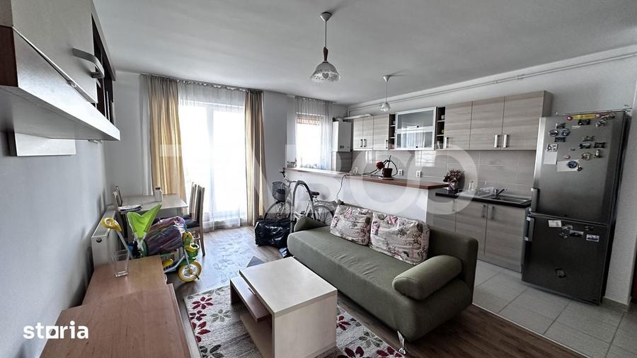 Apartament 2 camere mobilate utilate balcon parcare Calea Cisnadiei - 8