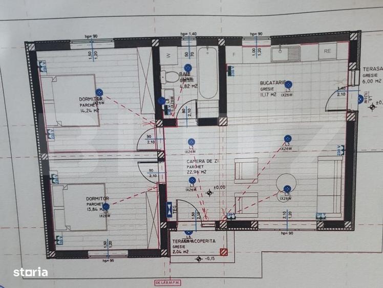 Casă cu 3 camere cu Teren 350 Mp în Horpaz