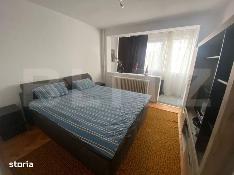 Apartament cu 2 camere, mobilat în Soarelui