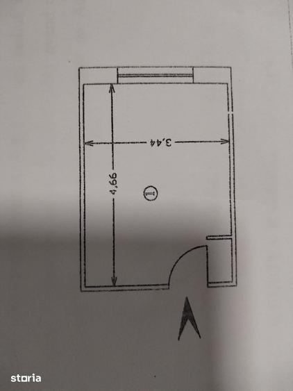Garsonieră în Podu Roș