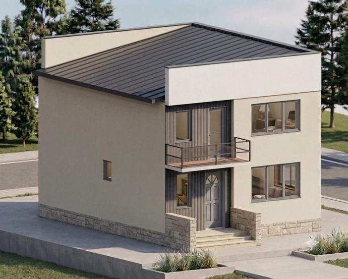 Casă individuală cu 4 camere cu Canalizare în Cornetu