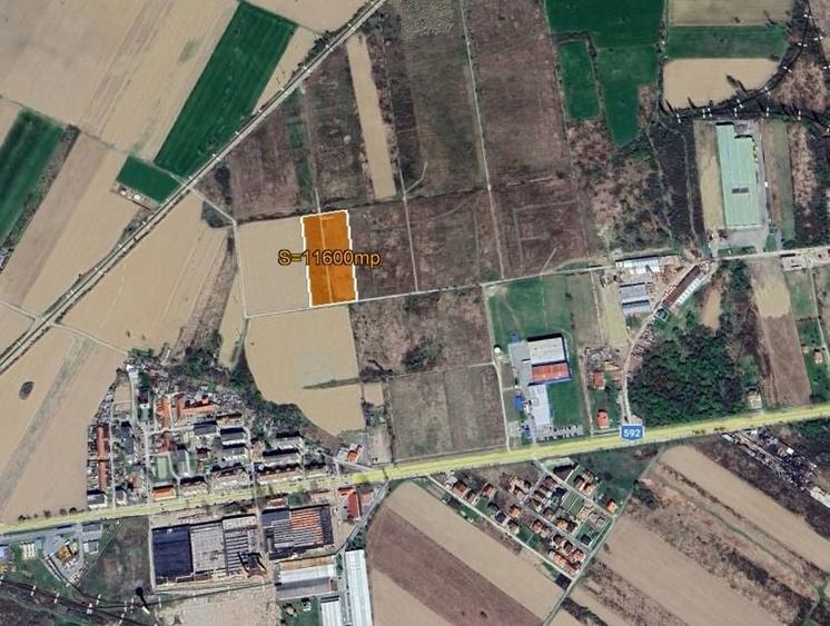 Teren Construcții intravilan de 11600 mp, în Periferie