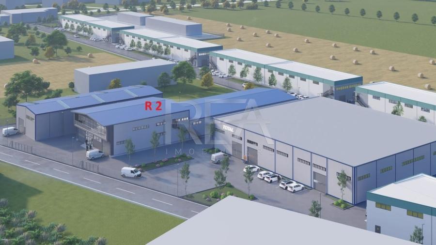 Spațiu industrial, de 11,900 mp, în Popești-Leordeni